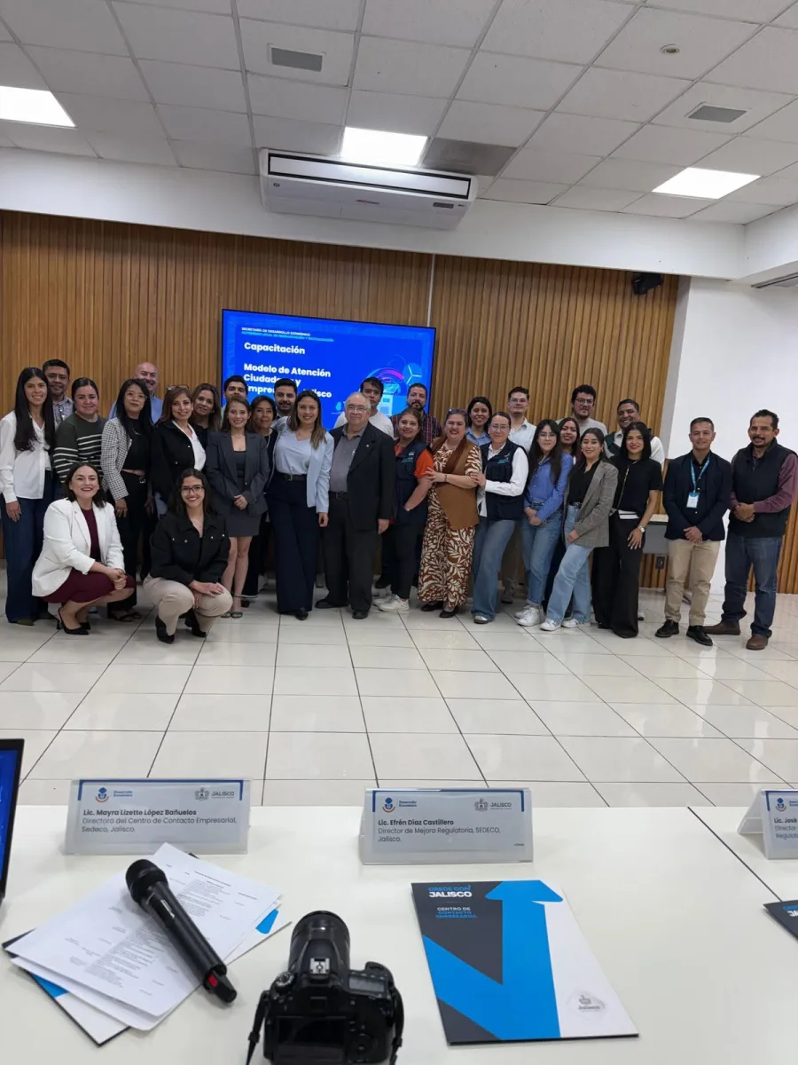 Cámara de Comercio de Autlán participó en la capacitación del Modelo de Atención Ciudadana y Empresarial Jalisco.